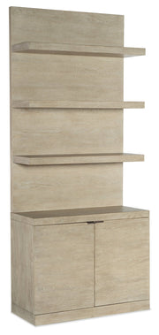 HookerCascade Bookcase Base and Hutch