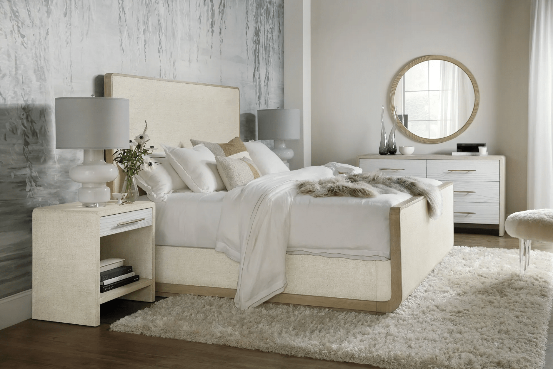HookerCascade Queen Sleigh Bed