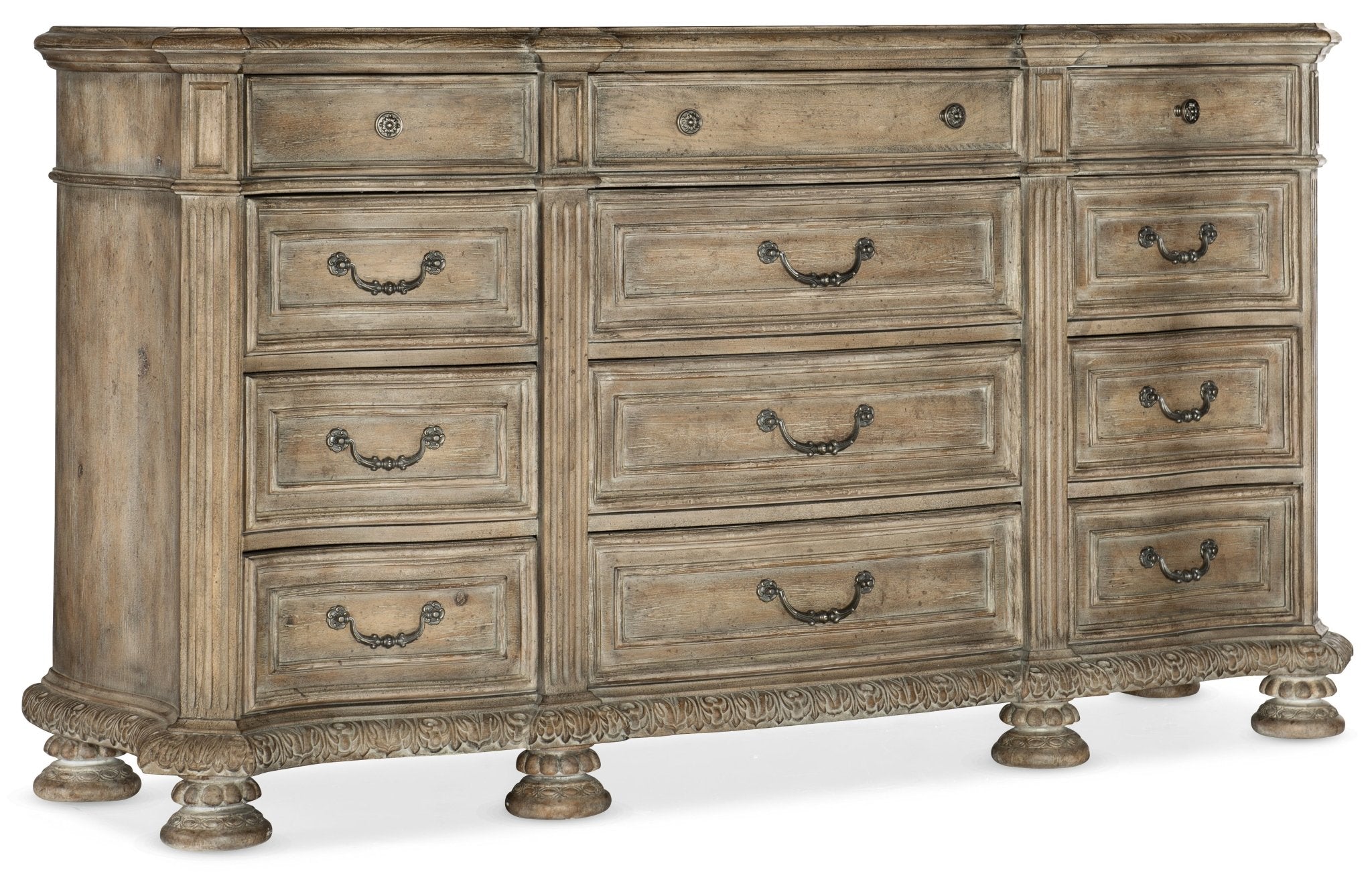 HookerCastella Twelve Drawer Dresser