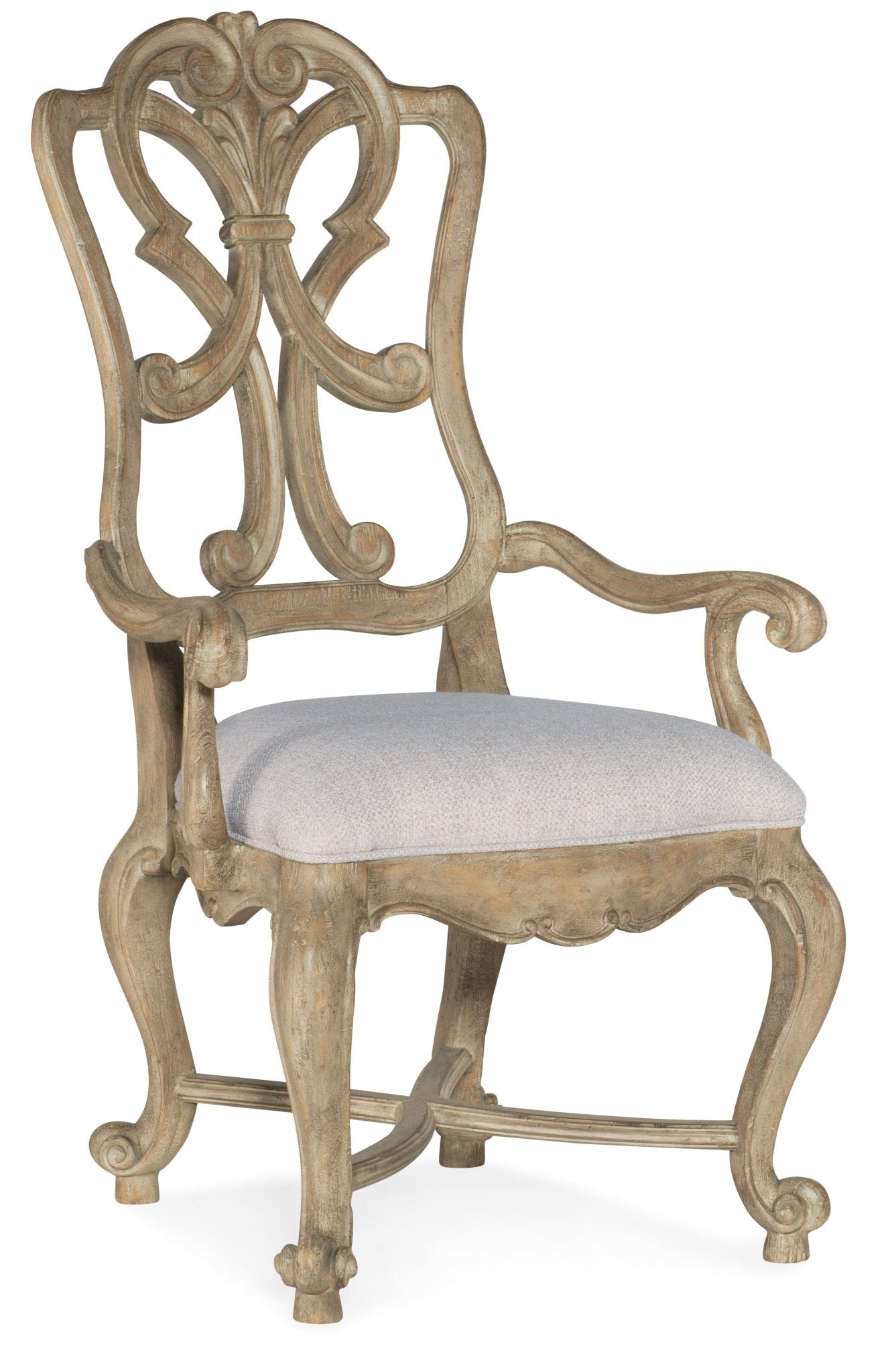 HookerCastella Wood Back Arm Chair