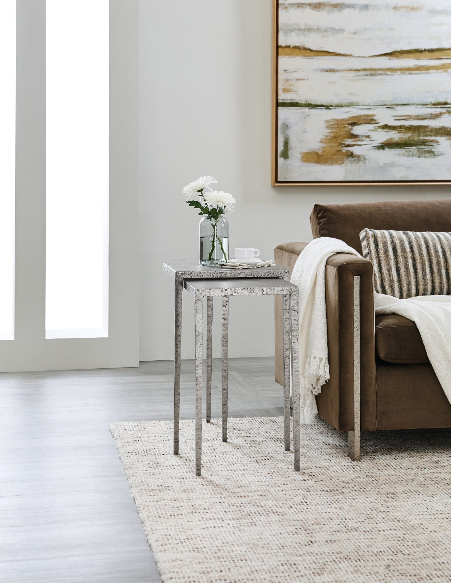 HookerChapman Metal Nesting Tables