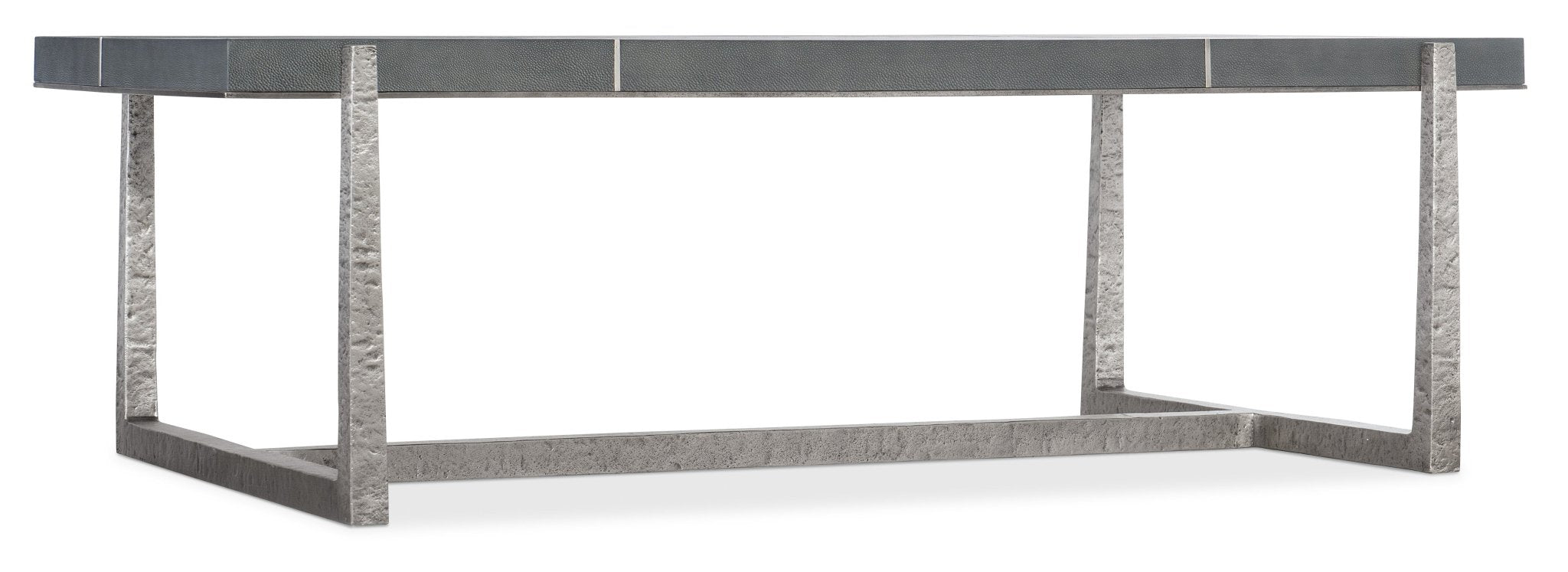 HookerChapman Mixed Media Rectangle Cocktail Table