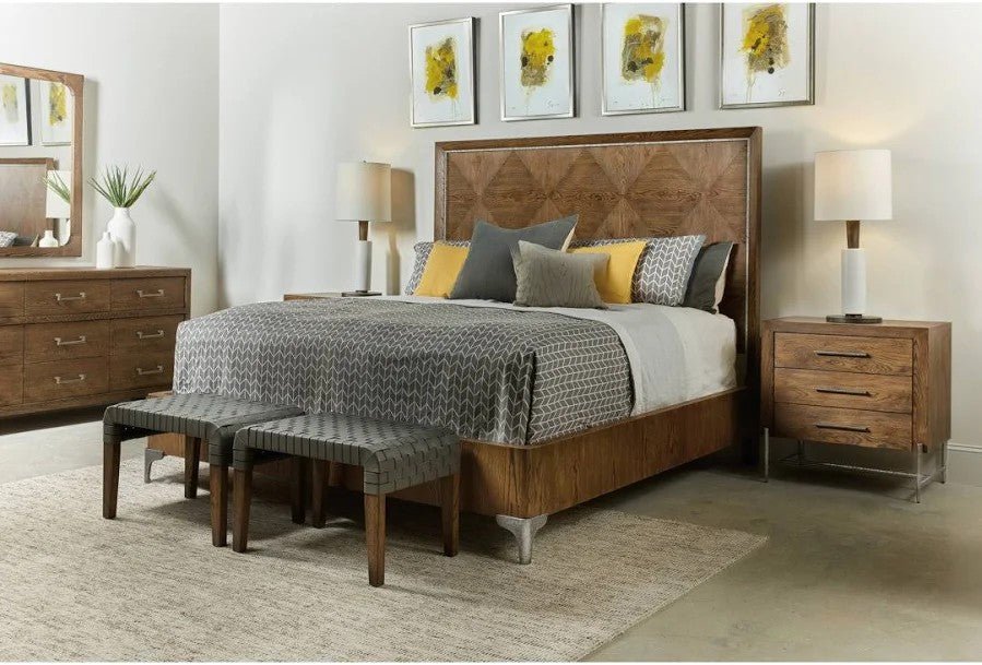 HookerChapman Queen Panel Bed