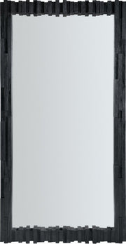 HookerChapman Shou Sugi Ban Floor Mirror