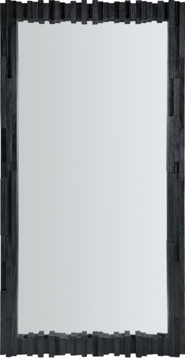 HookerChapman Shou Sugi Ban Floor Mirror