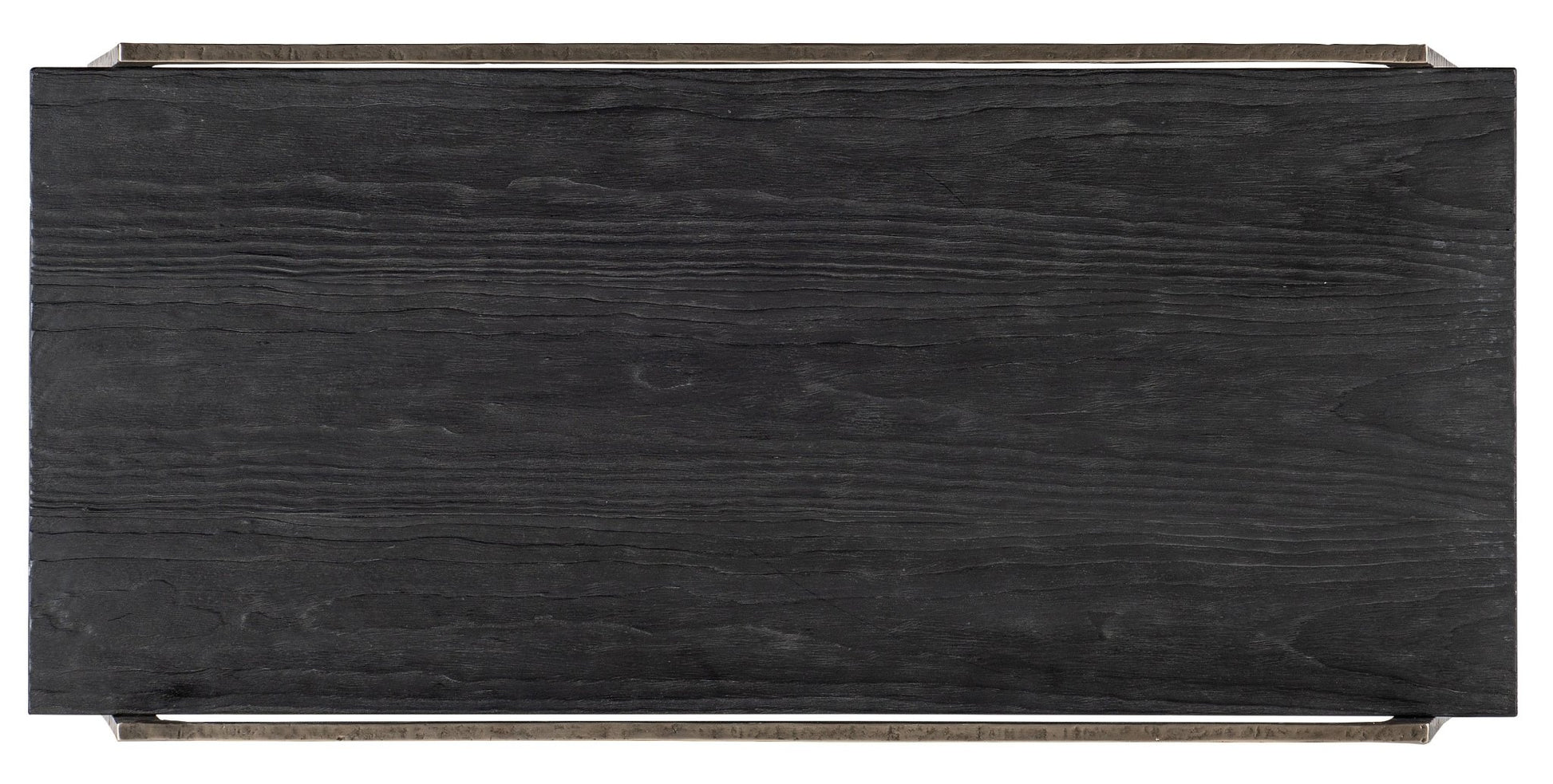 HookerChapman Shou Sugi Ban Rectangle Cocktail Table