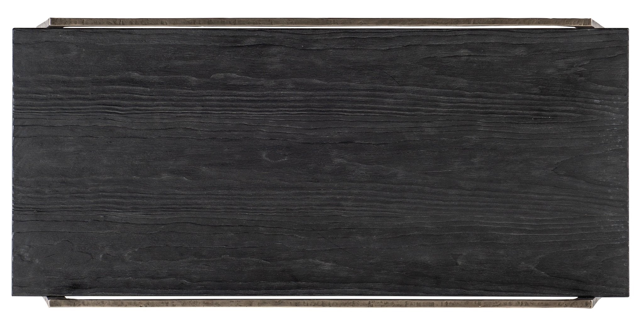 HookerChapman Shou Sugi Ban Rectangle Cocktail Table