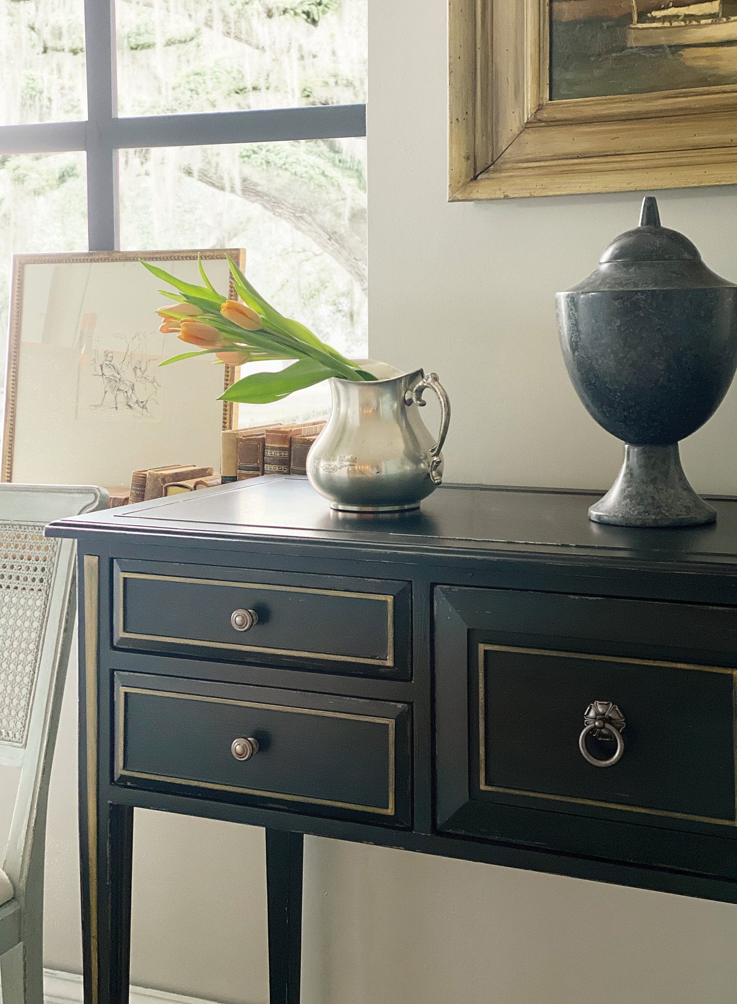 HookerCharleston Five - Drawer Console Table