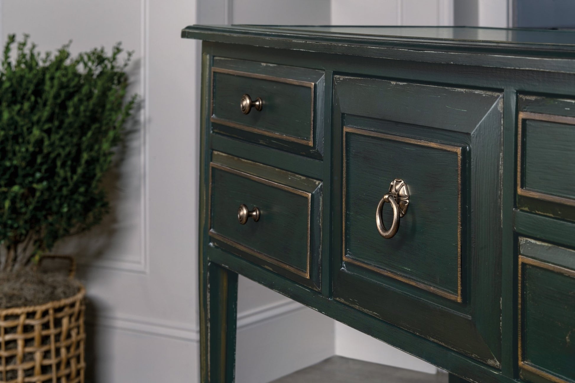 HookerCharleston Five - Drawer Console Table