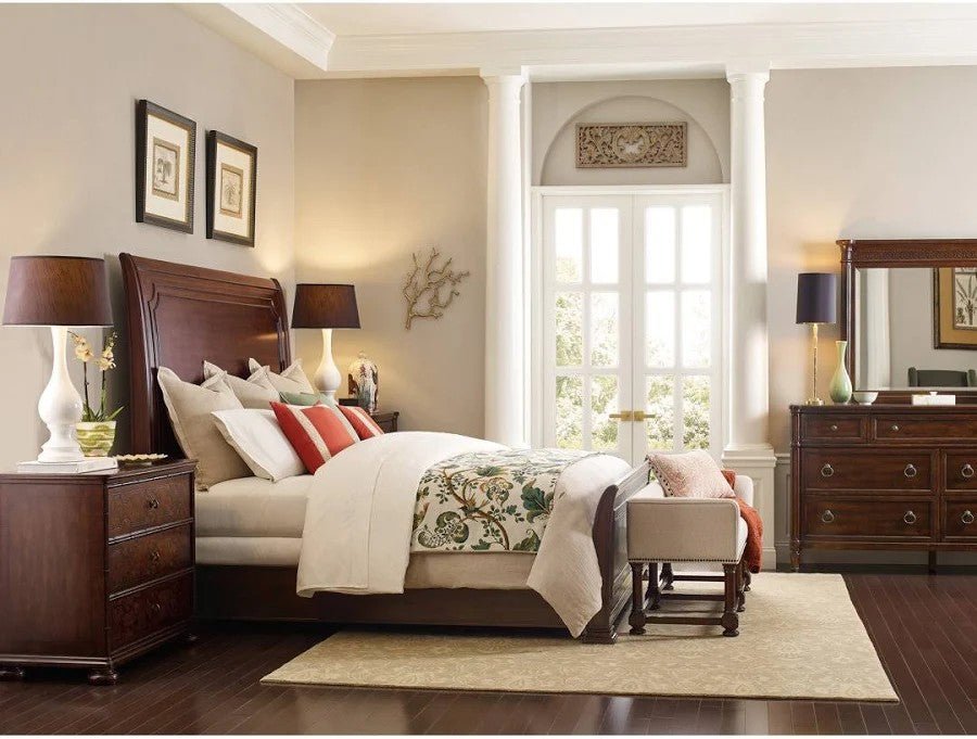 HookerCharleston Queen Sleigh Bed