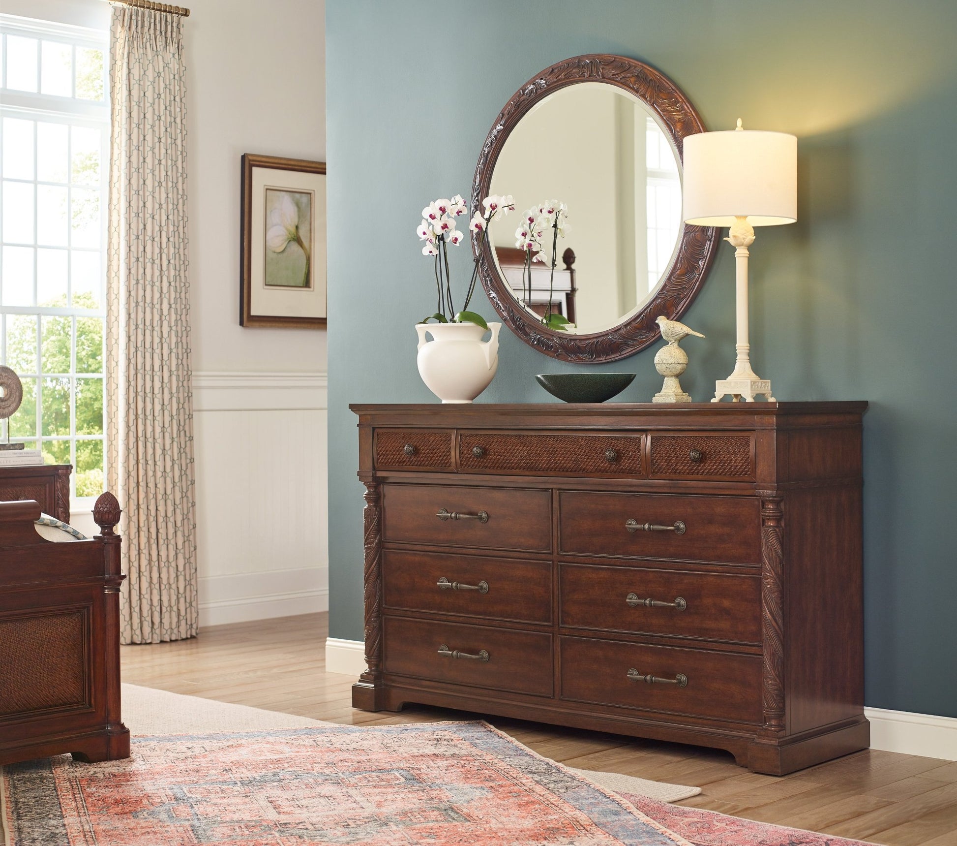 HookerCharleston Round Mirror