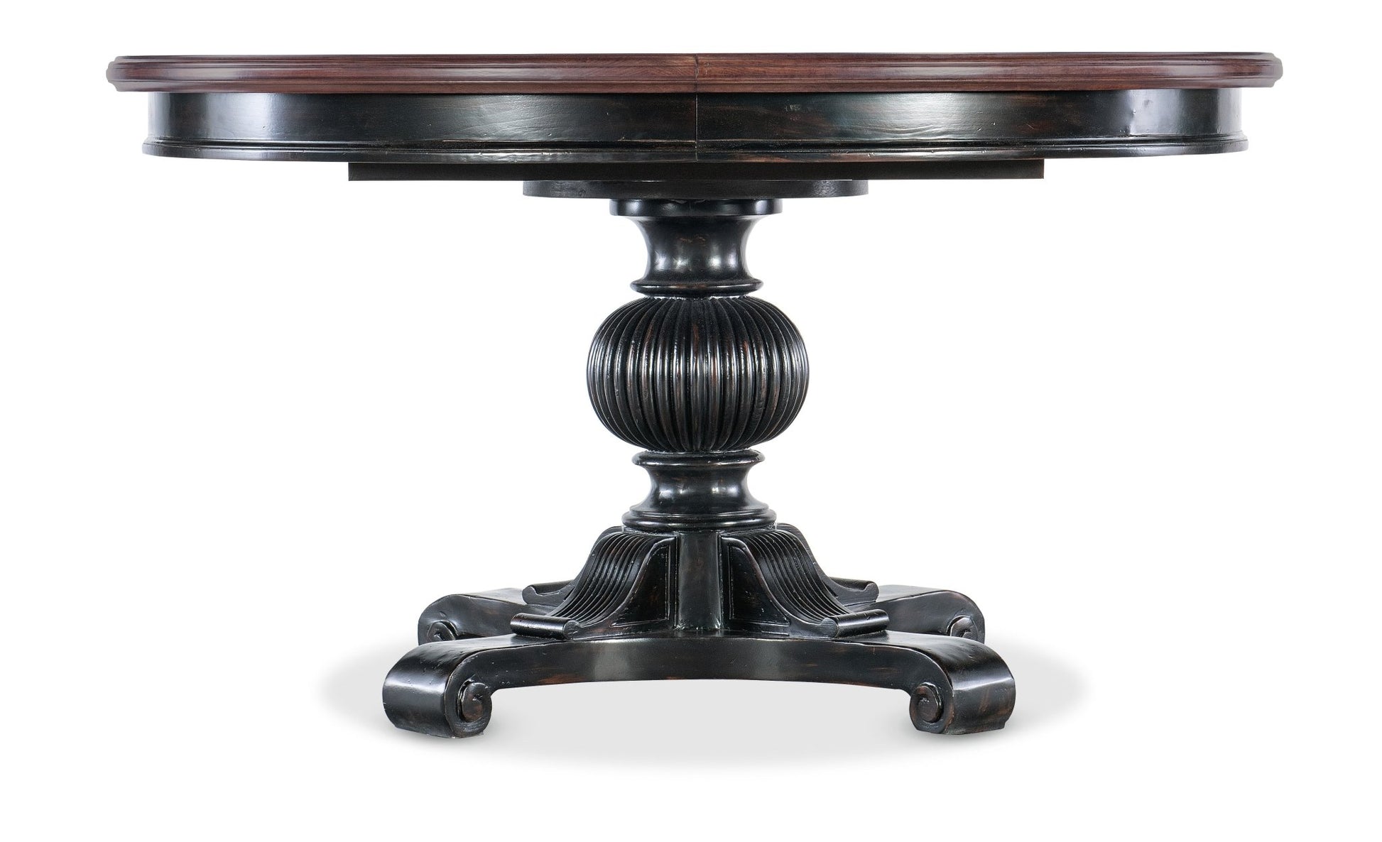 HookerCharleston Round Pedestal Dining Table with 1 - 20in Leaf