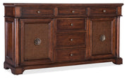 HookerCharleston Two Door - Six Drawer Buffet