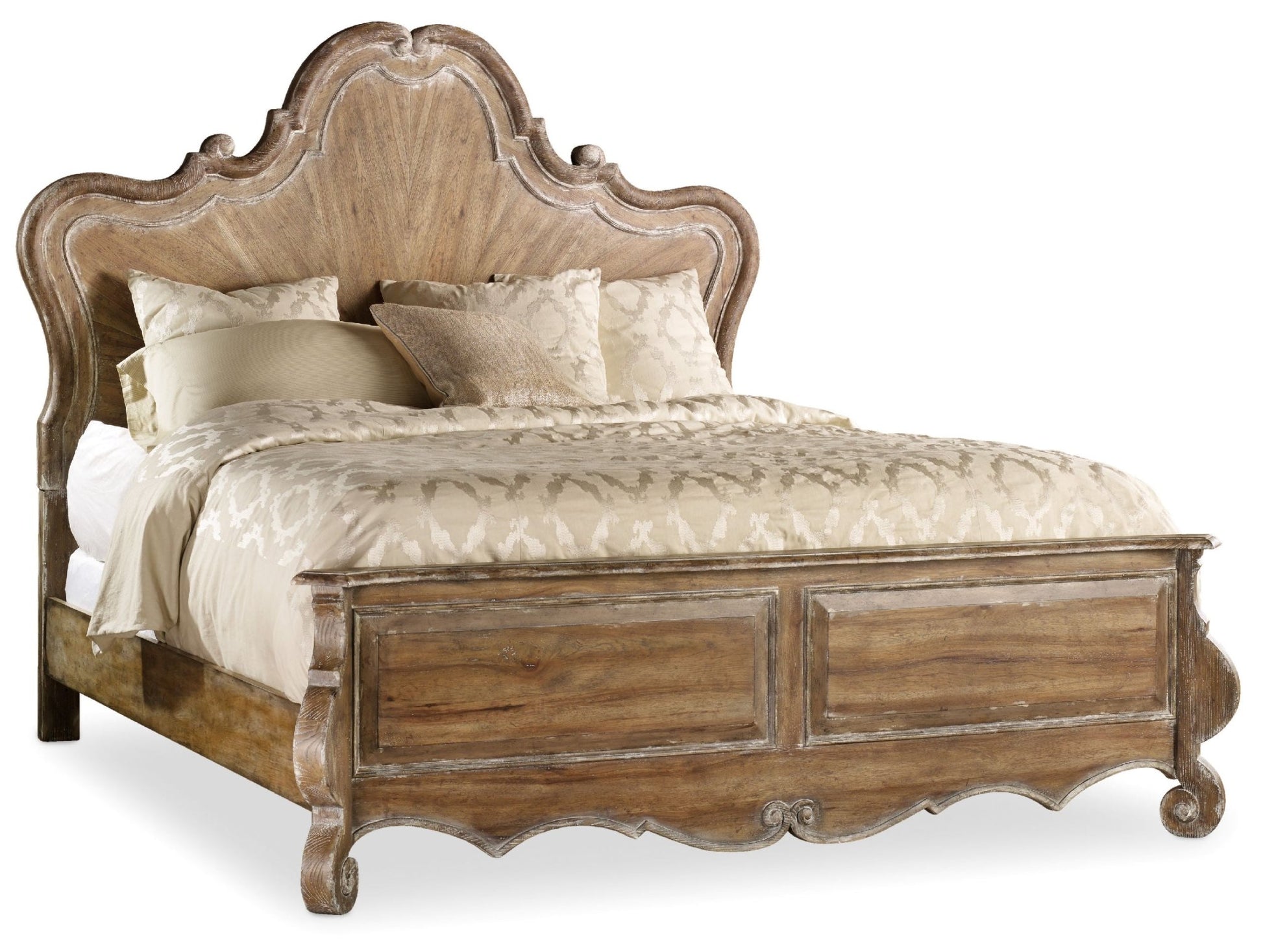 HookerChatelet King Wood Panel Bed