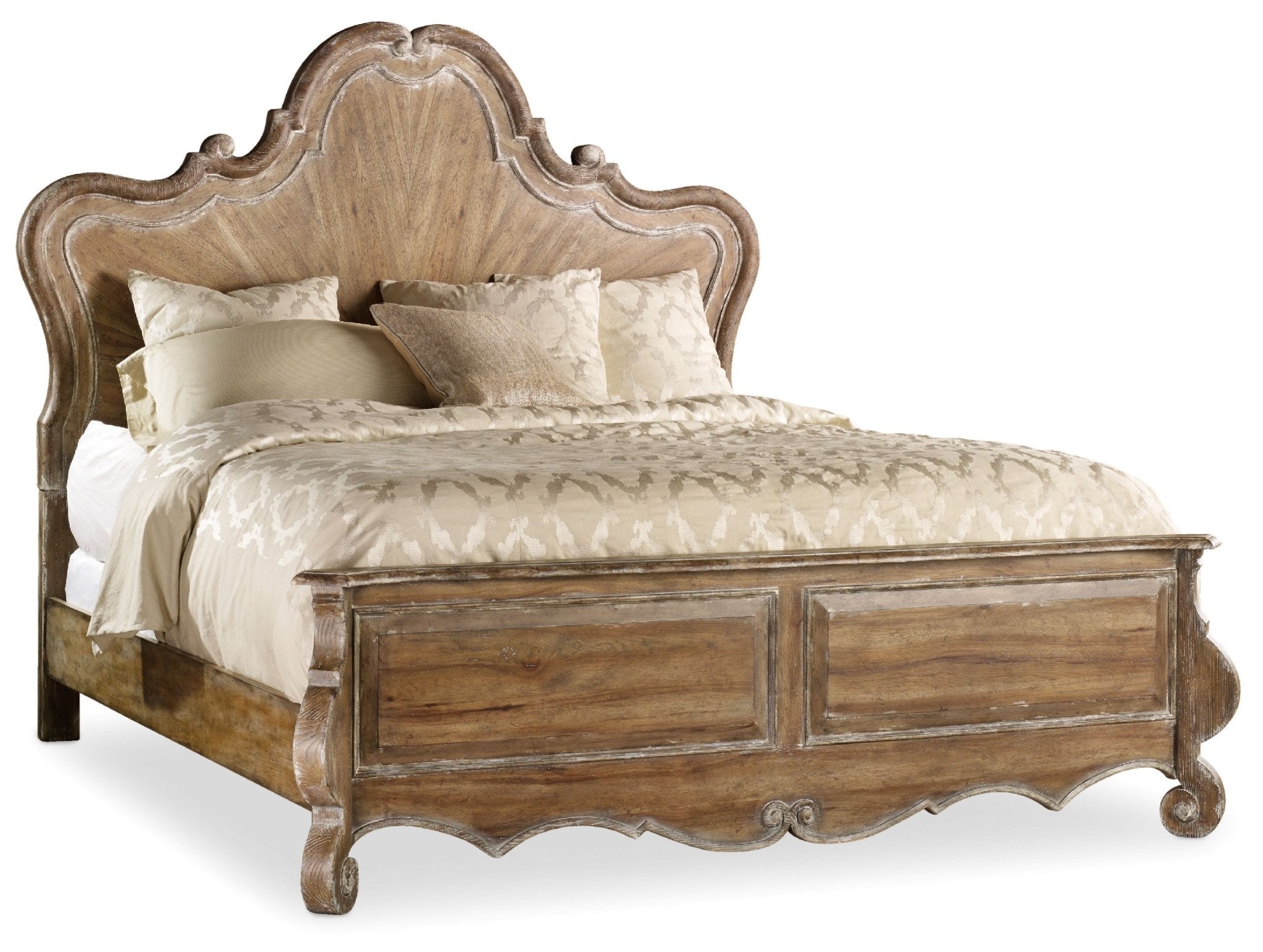 HookerChatelet King Wood Panel Bed