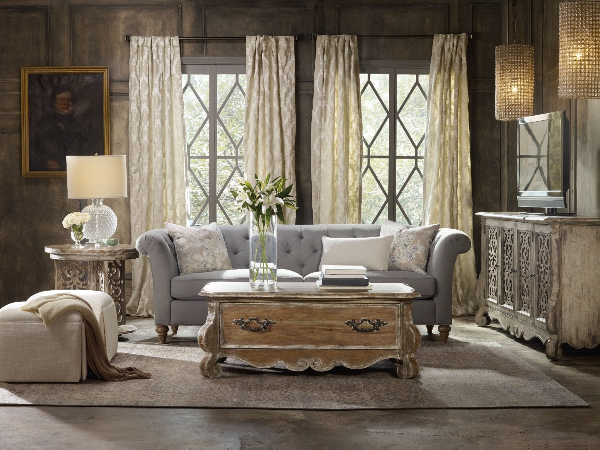 HookerChatelet Rectangle Cocktail Table