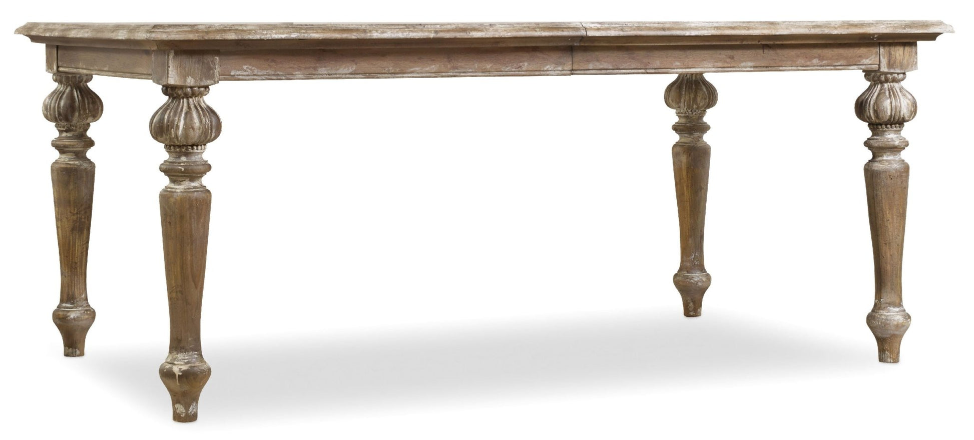 HookerChatelet Rectangle Leg Dining Table with Two 18'' Leaves