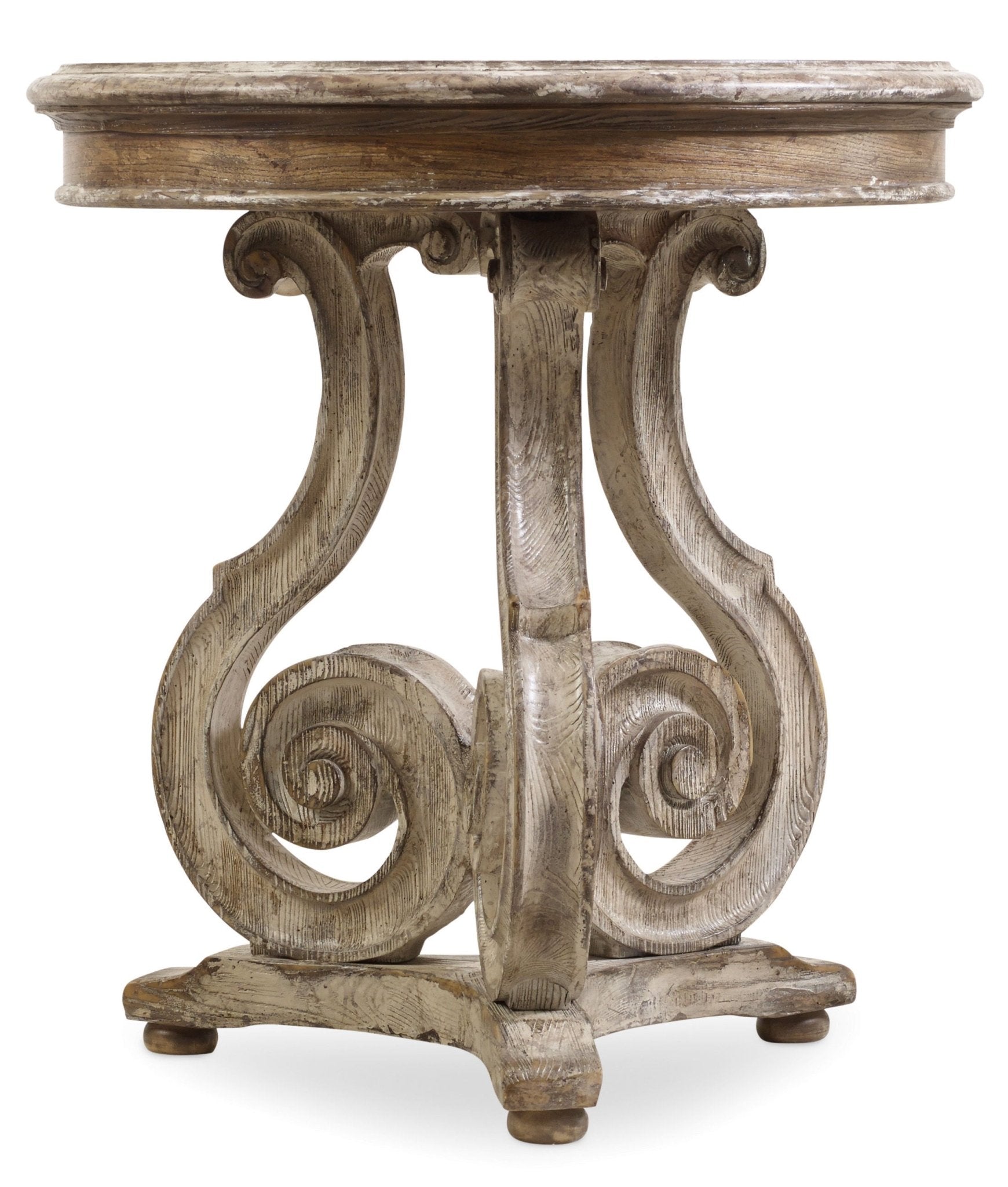 HookerChatelet Scroll Accent Table