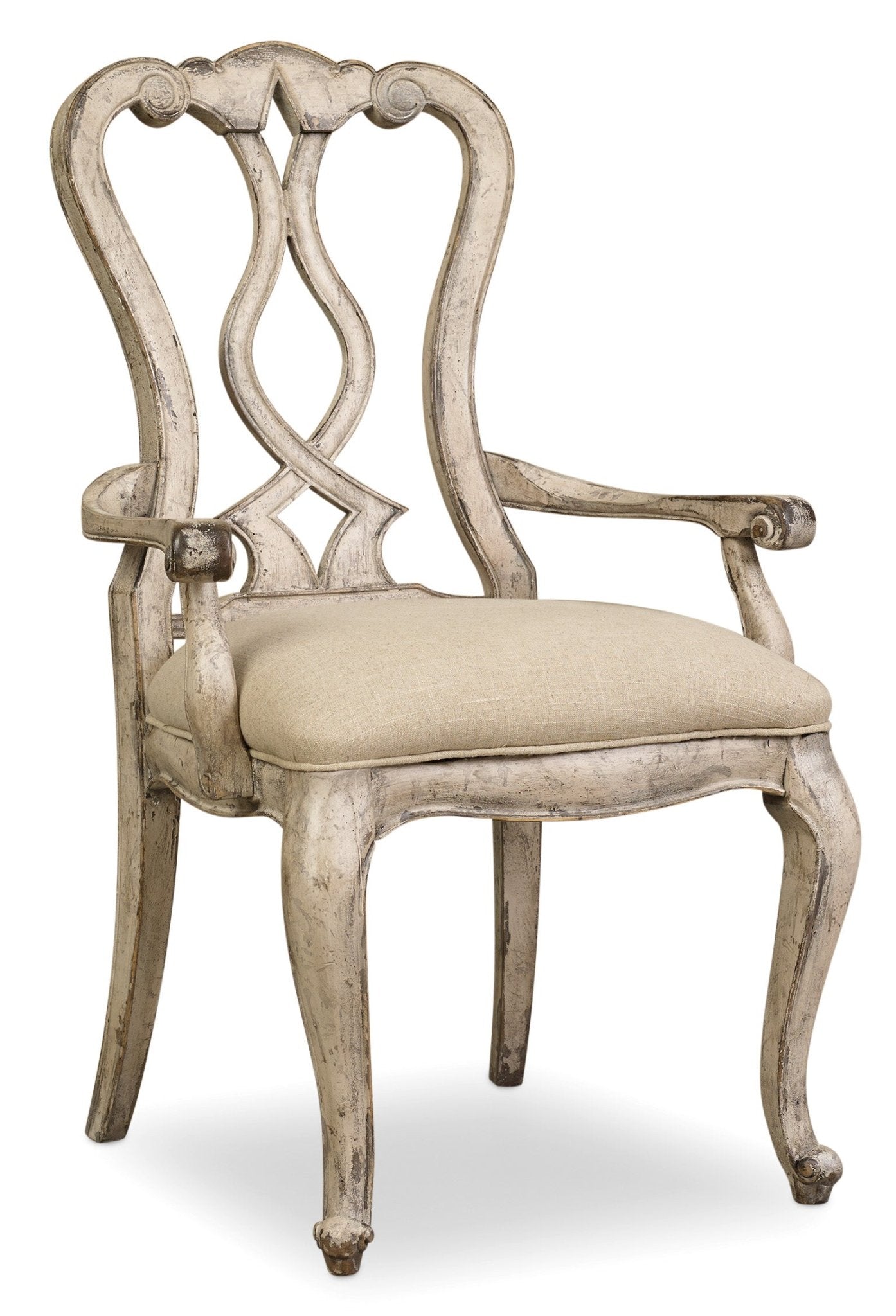HookerChatelet Splatback Arm Chair