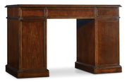 HookerCherry Knee - Hole Desk - Bow Front