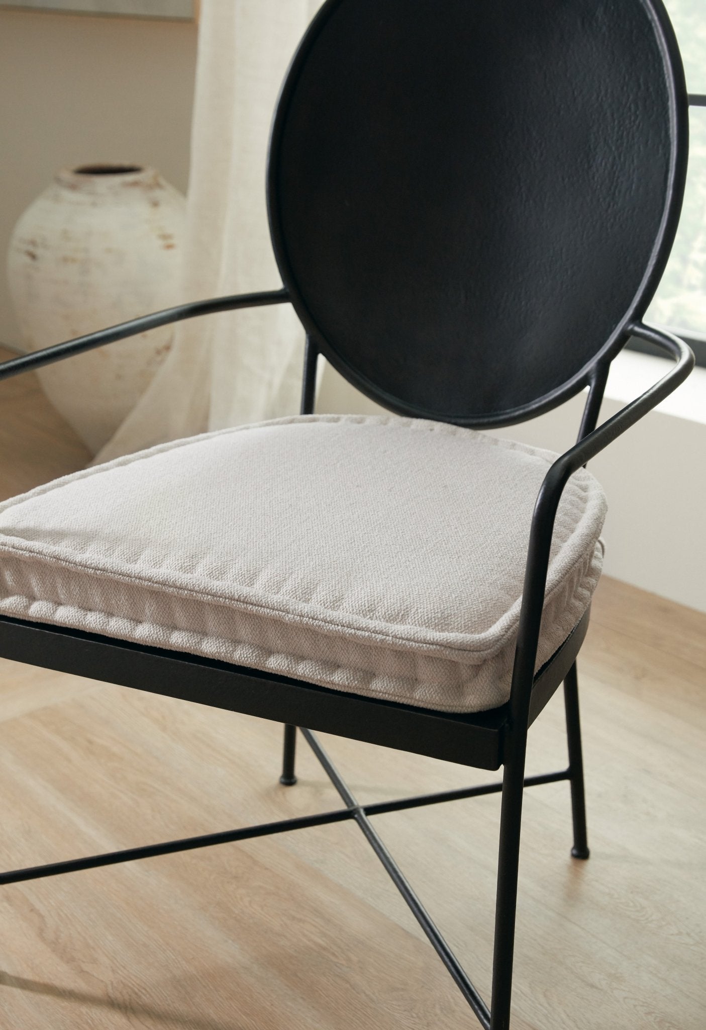 HookerCiao Bella Metal Arm Chair