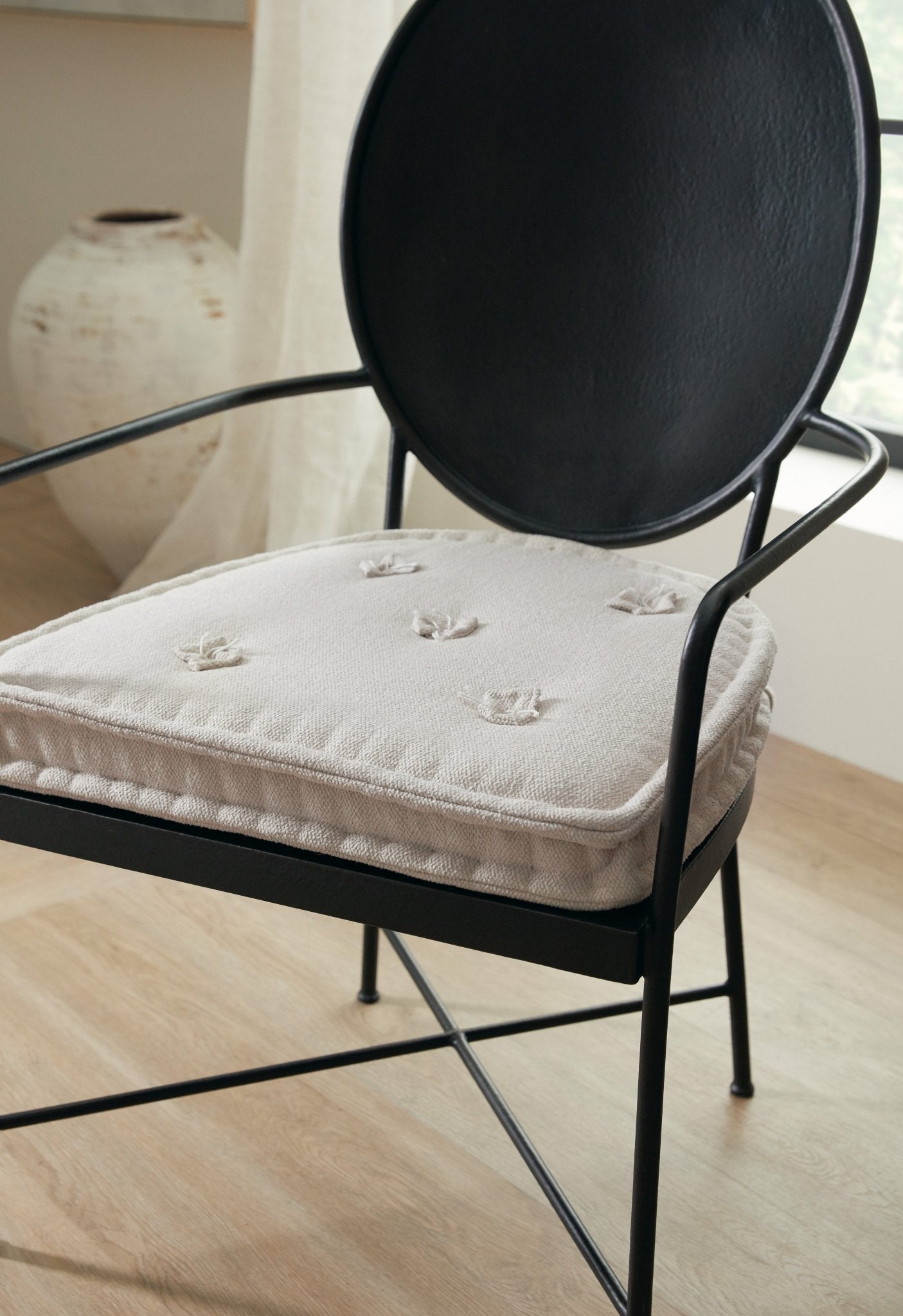 HookerCiao Bella Metal Arm Chair