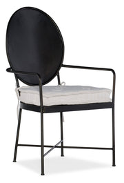 HookerCiao Bella Metal Arm Chair