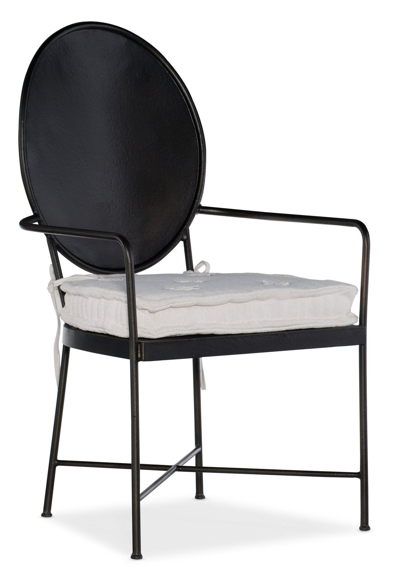 HookerCiao Bella Metal Arm Chair