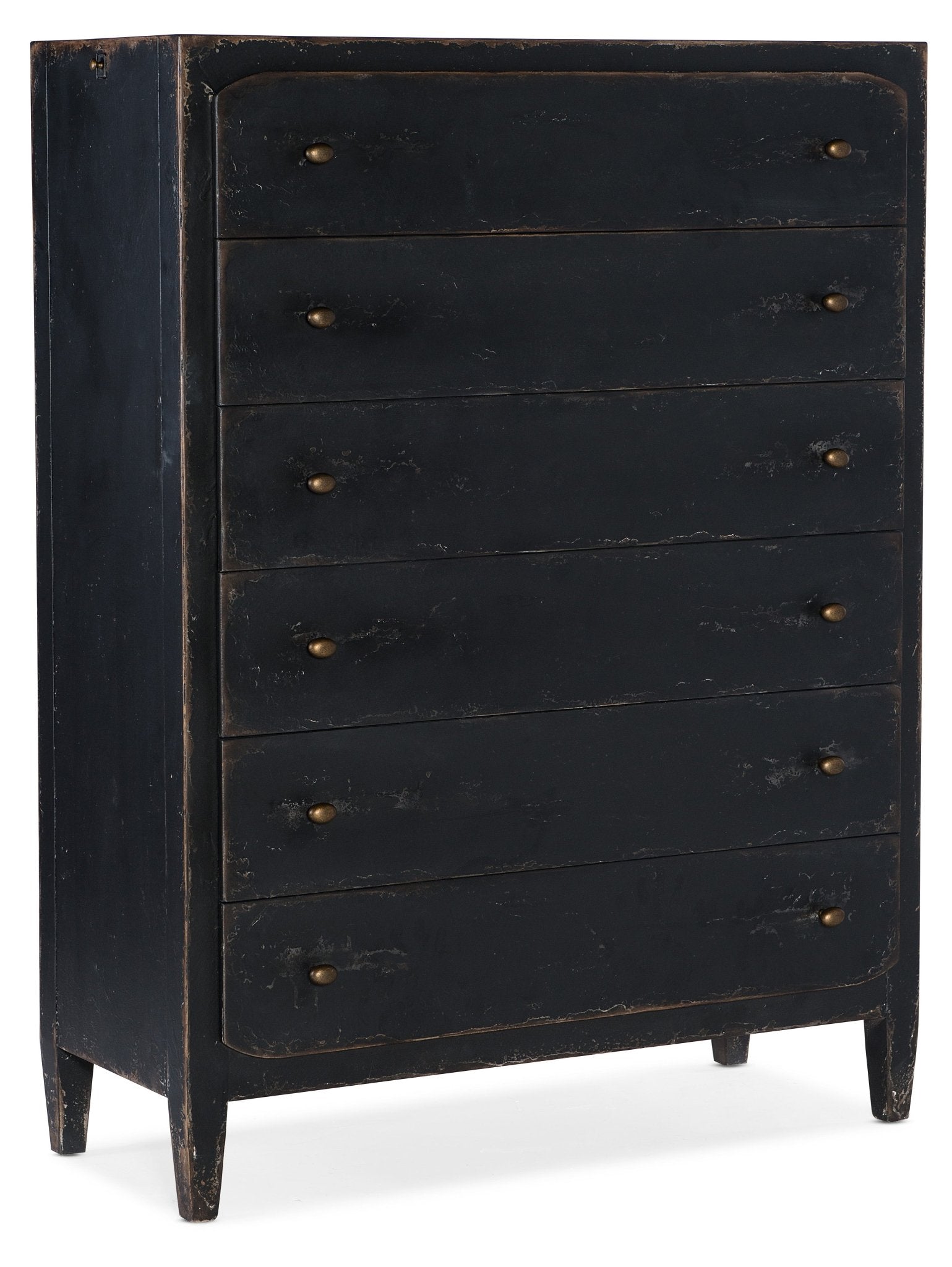 HookerCiao Bella Six - Drawer Chest - Black