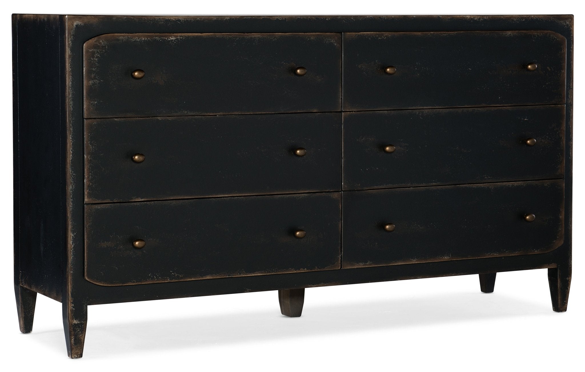 HookerCiao Bella Six - Drawer Dresser - Black