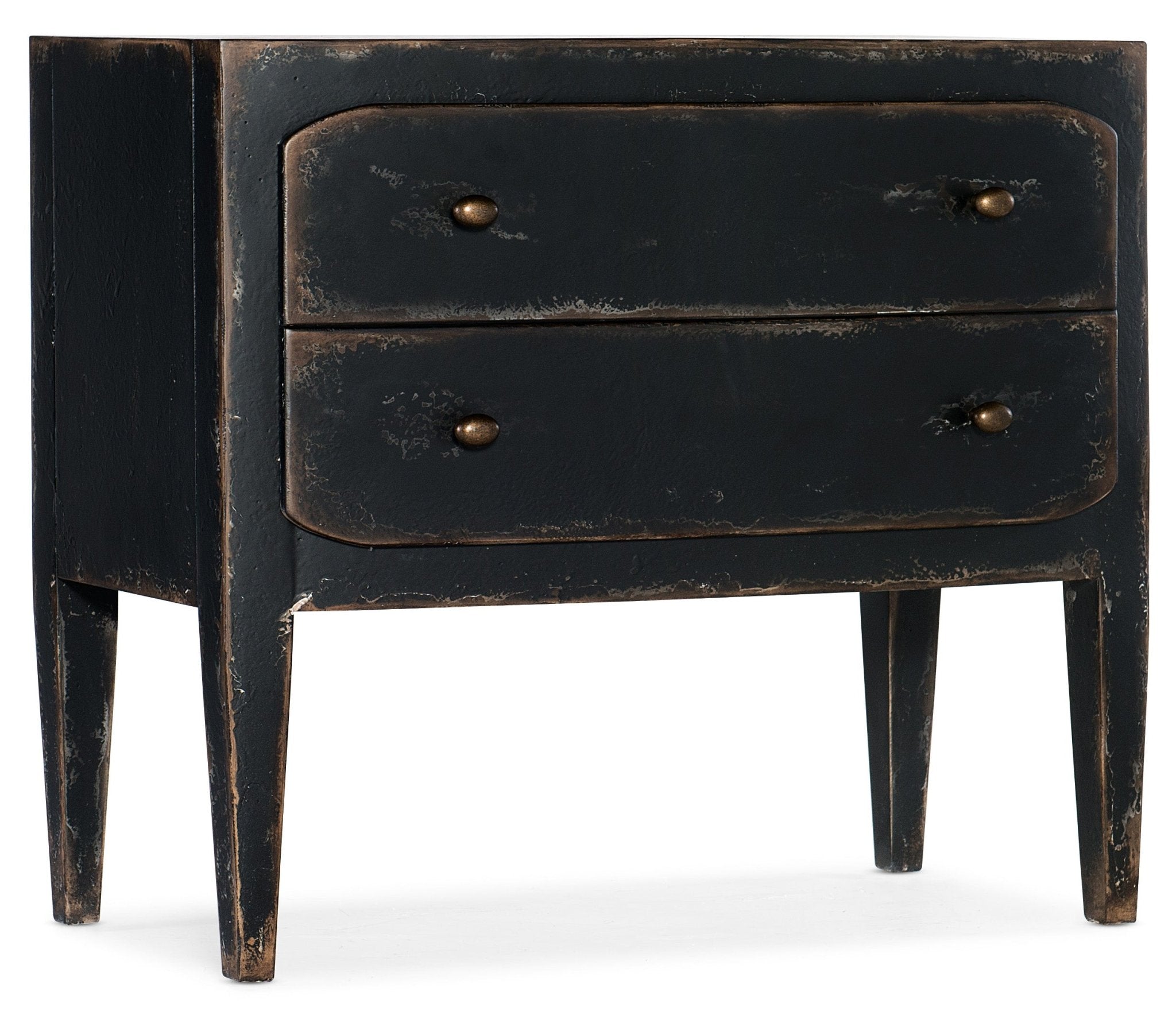 HookerCiao Bella Two - Drawer Nightstand - Black