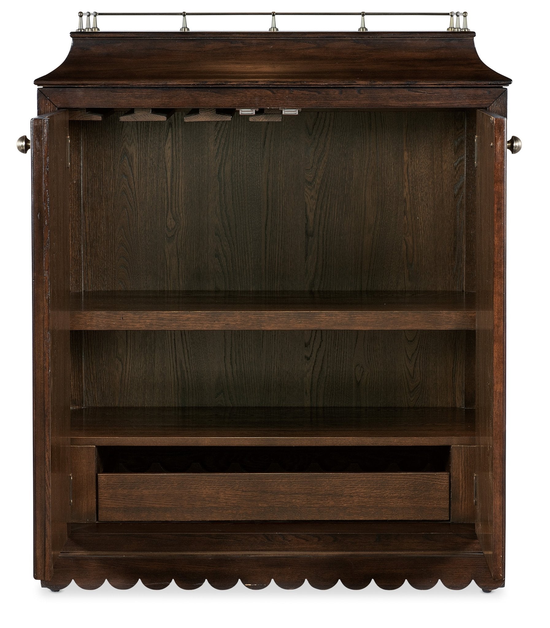 HookerCommerce and Market Dukes Bar Cabinet