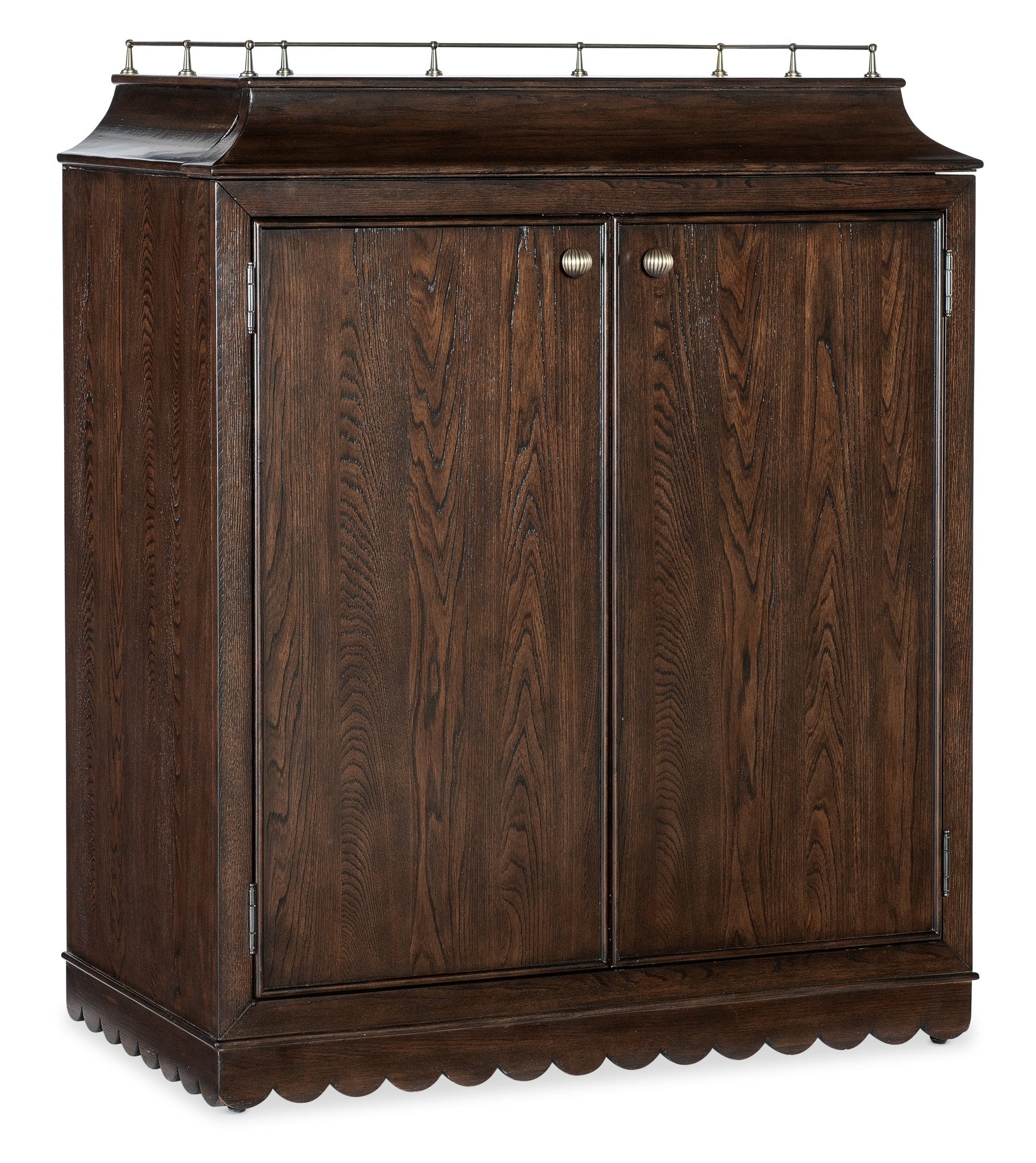 HookerCommerce and Market Dukes Bar Cabinet