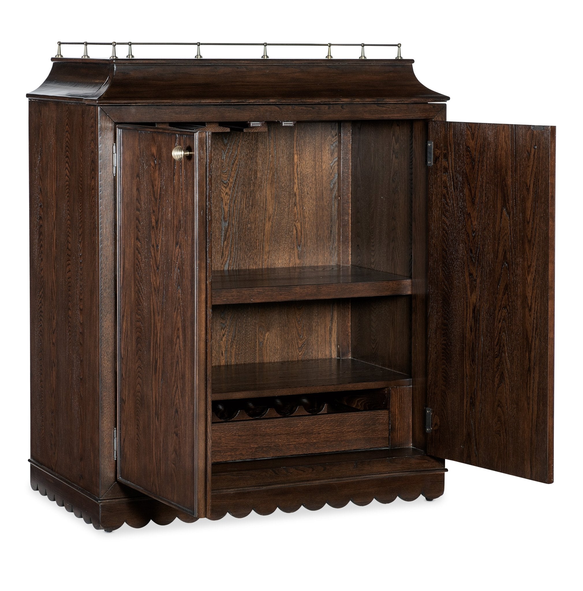 HookerCommerce and Market Dukes Bar Cabinet