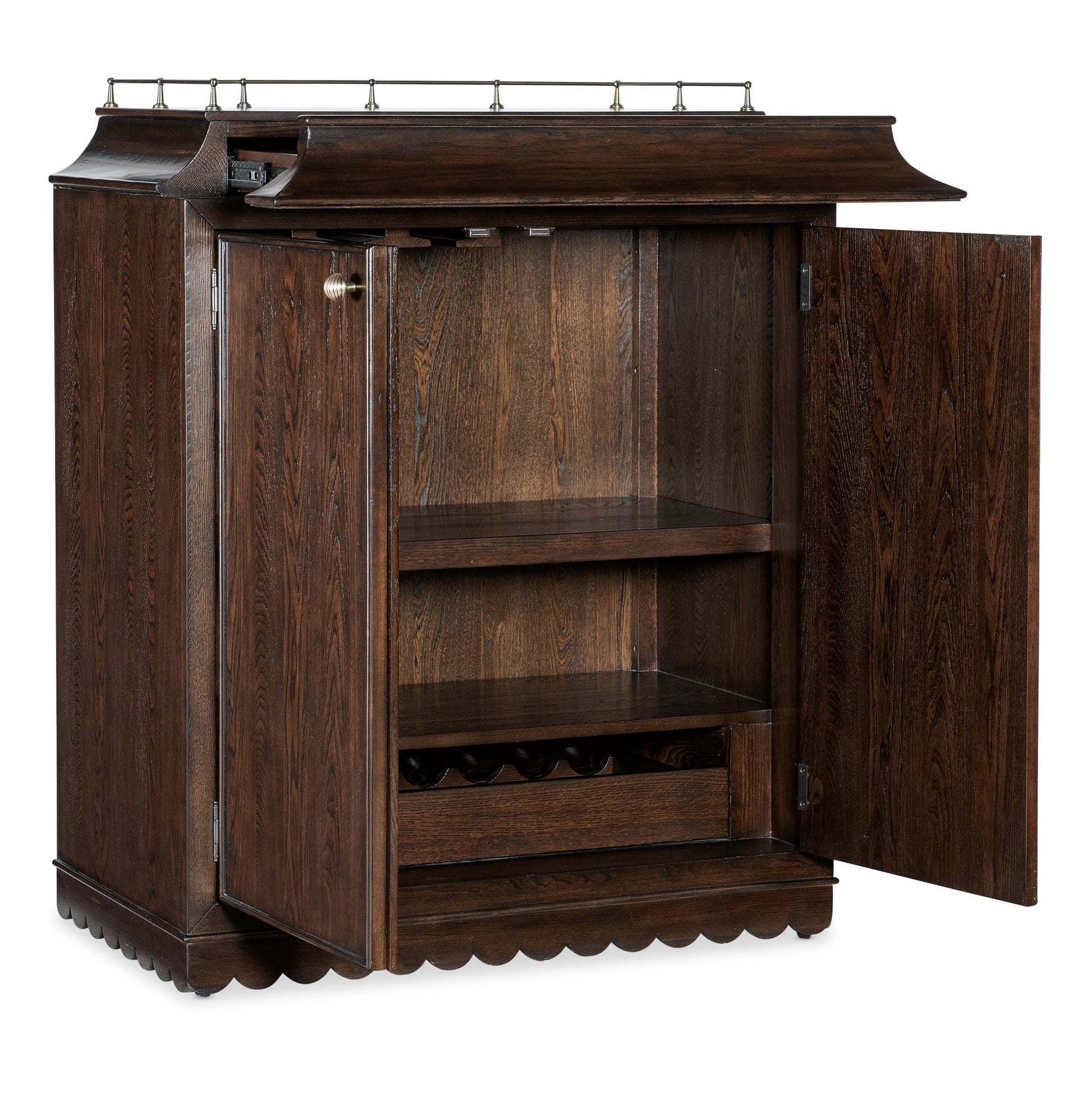 HookerCommerce and Market Dukes Bar Cabinet