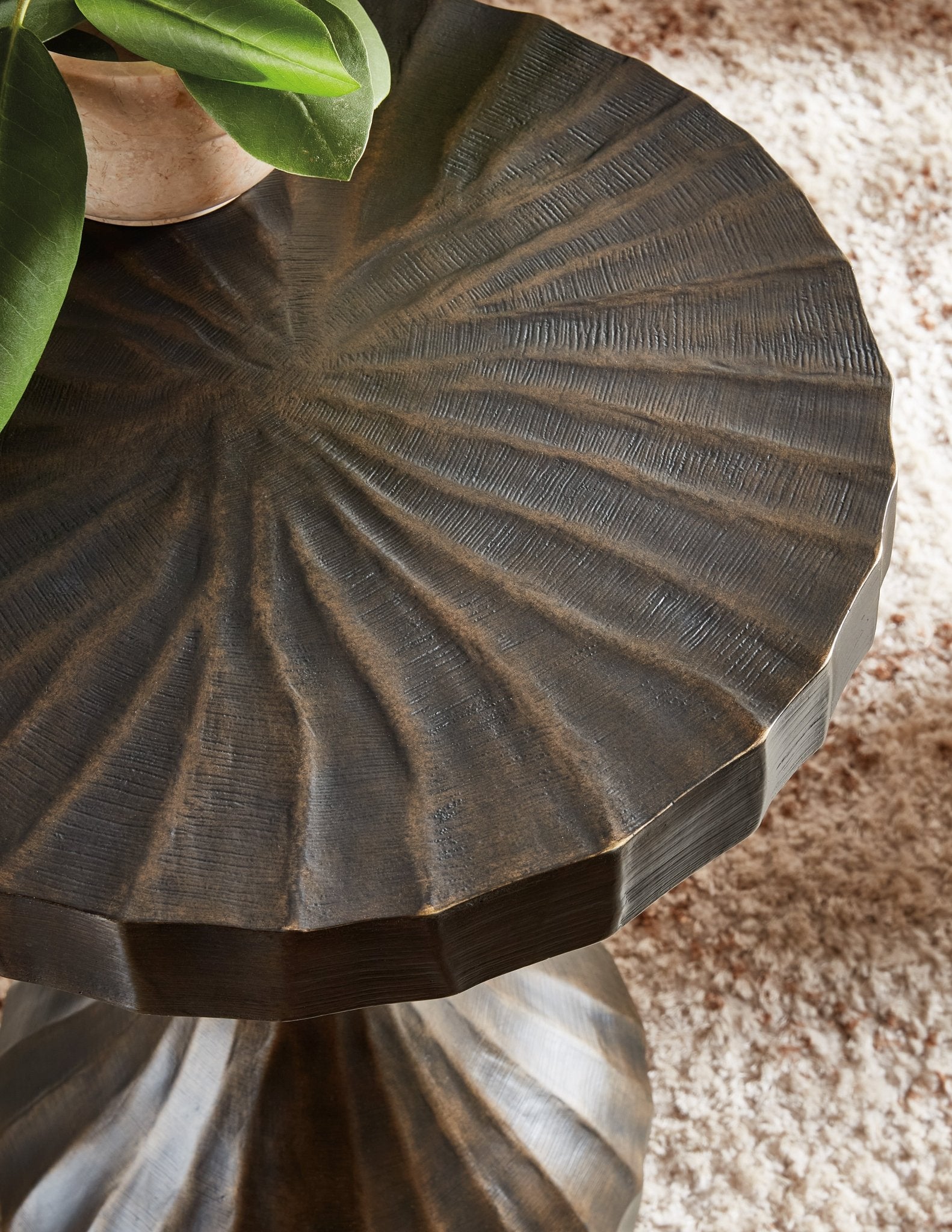 HookerCommerce and Market Ferrous Accent Table