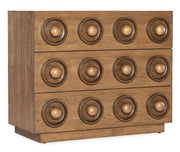 HookerCommerce and Market Knobby 3 - Drawer Accent Chest
