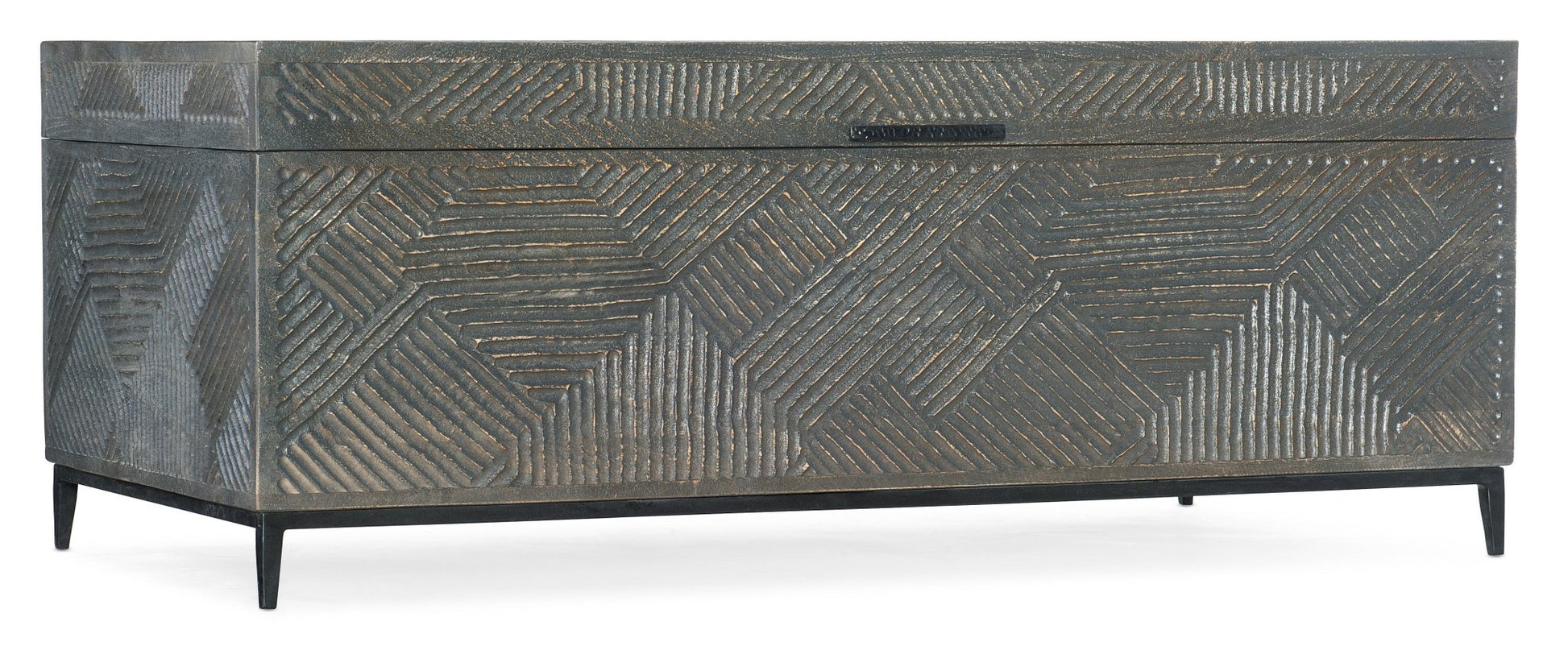 HookerCommerce & Market Carved Chest Cocktail Table