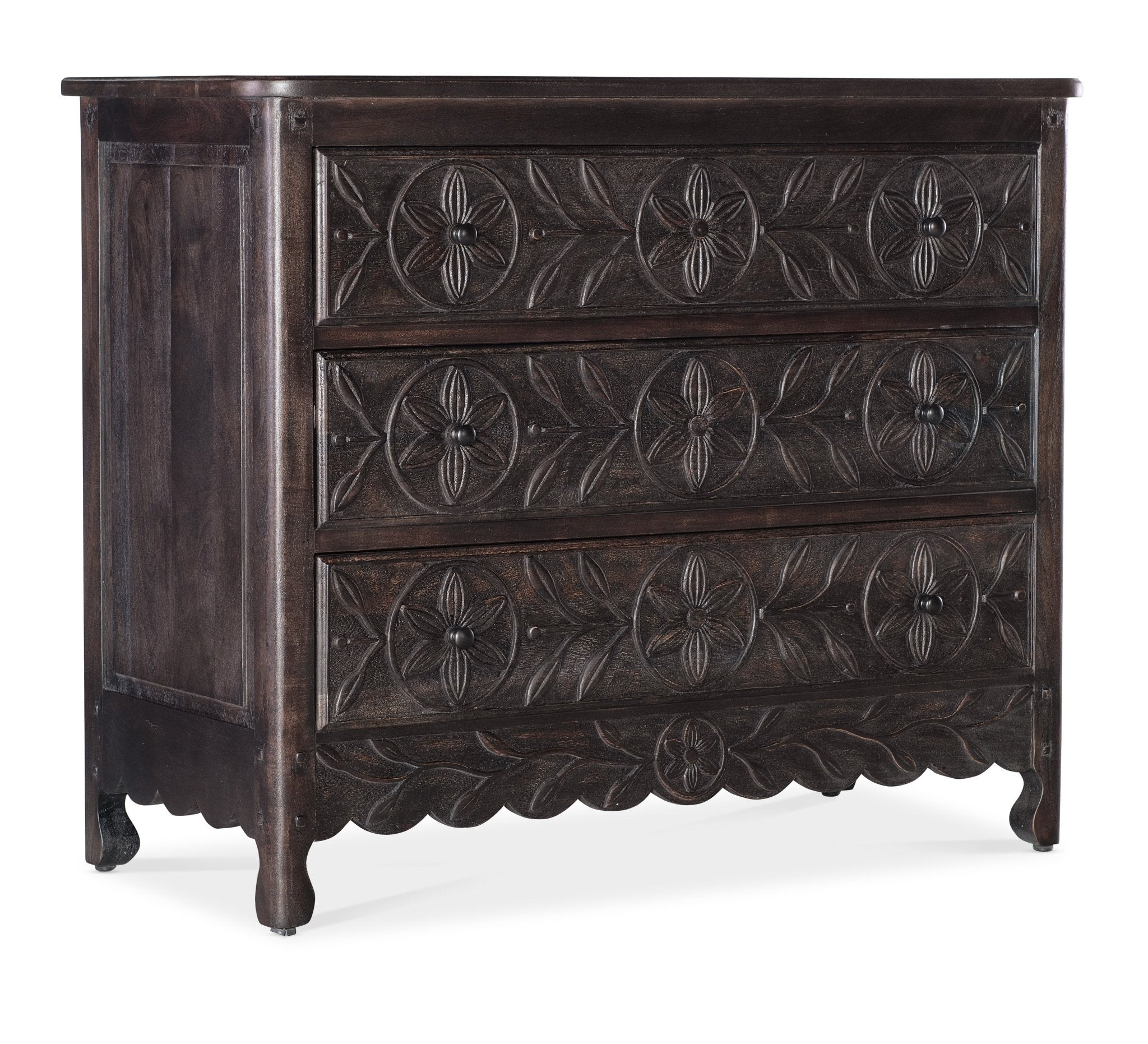 HookerCommerce & Market Flora Three - Drawer Chest