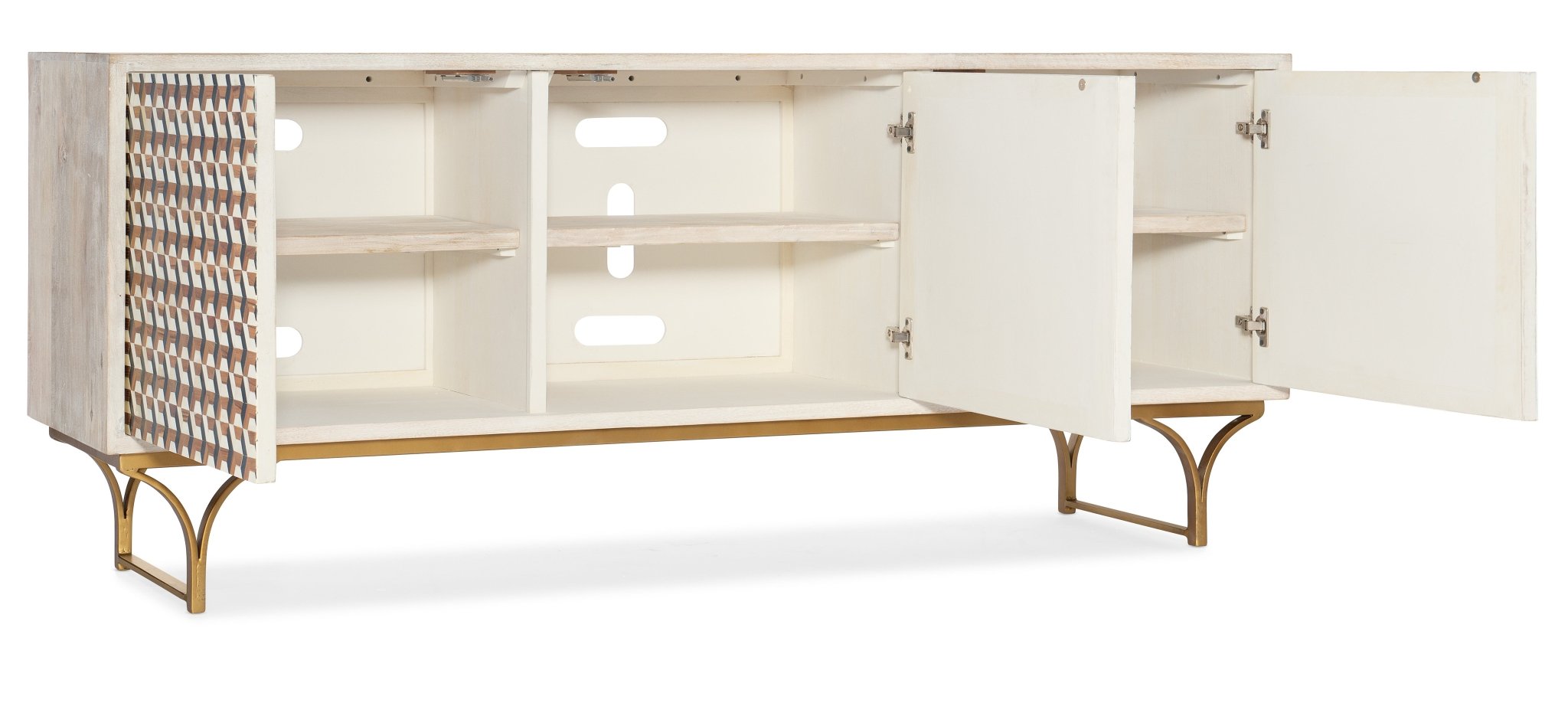 HookerCommerce & Market Jaiden Three Door Credenza