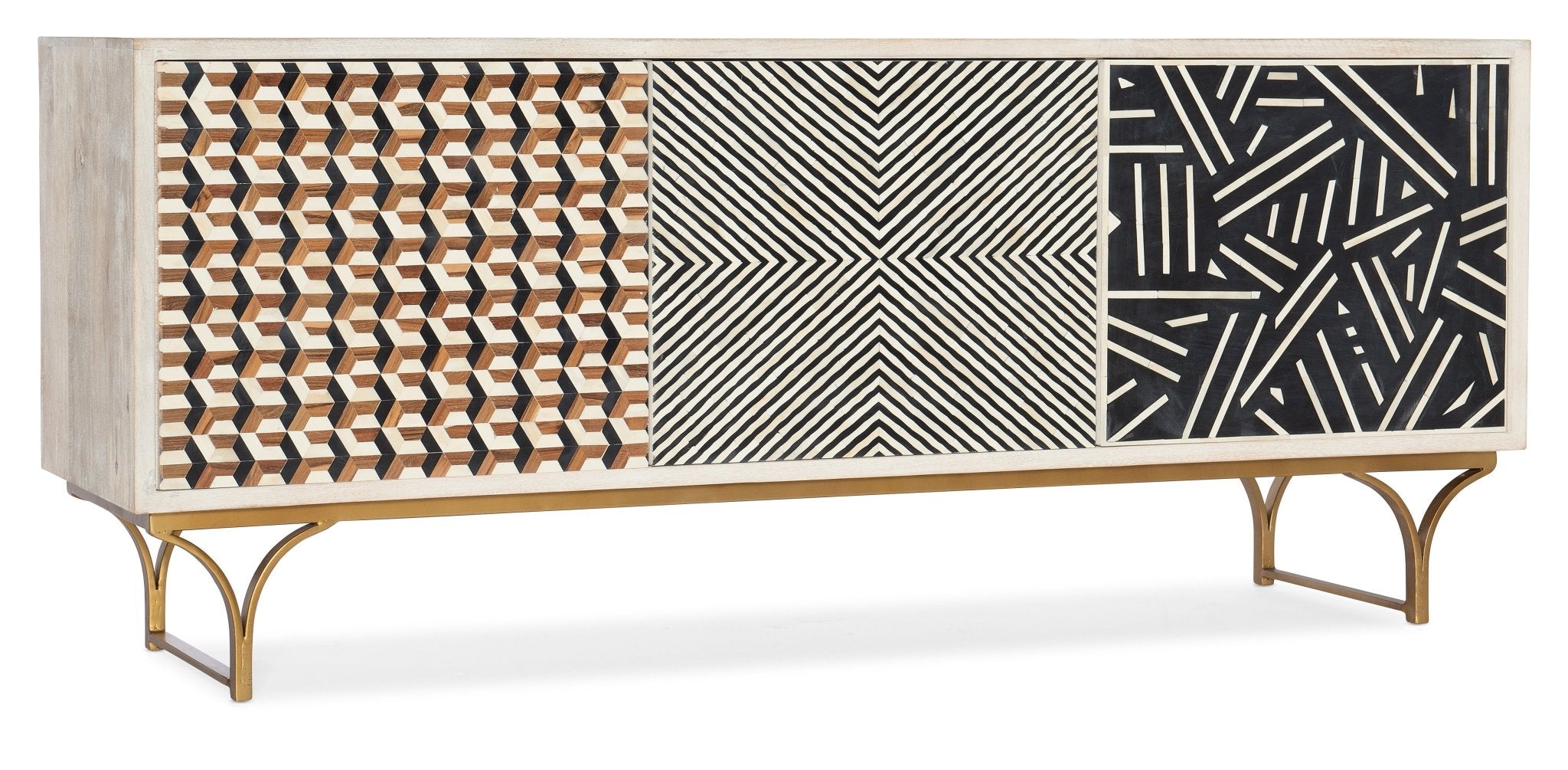 HookerCommerce & Market Jaiden Three Door Credenza