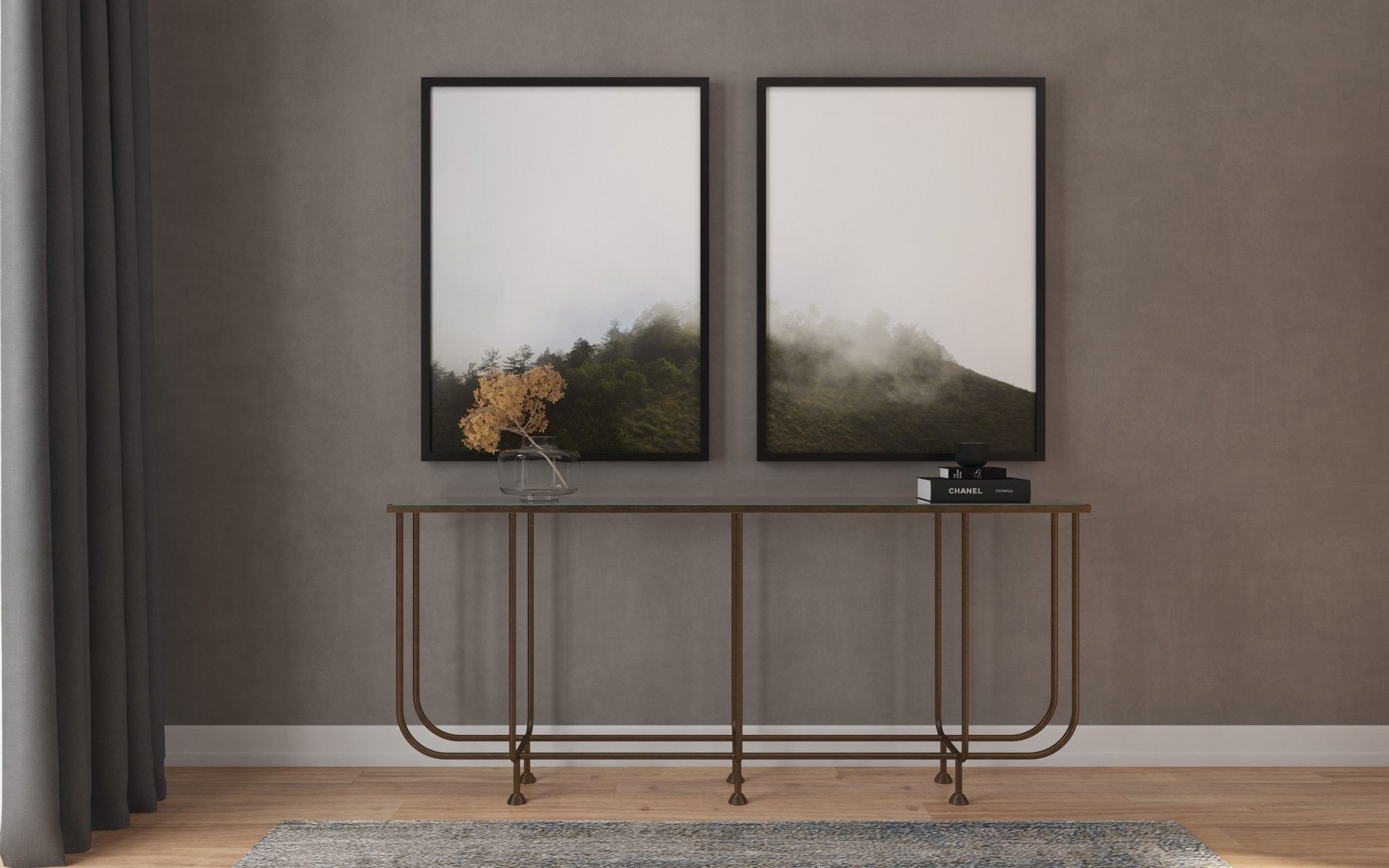 HookerCommerce & Market Kiara Rectangle Sofa Console