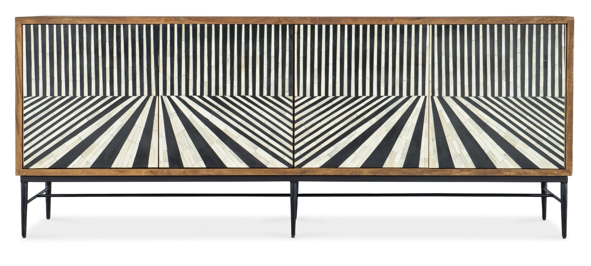 HookerCommerce & Market Linear Perspective Credenza
