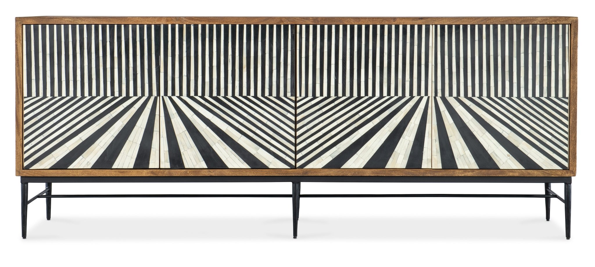 HookerCommerce & Market Linear Perspective Credenza