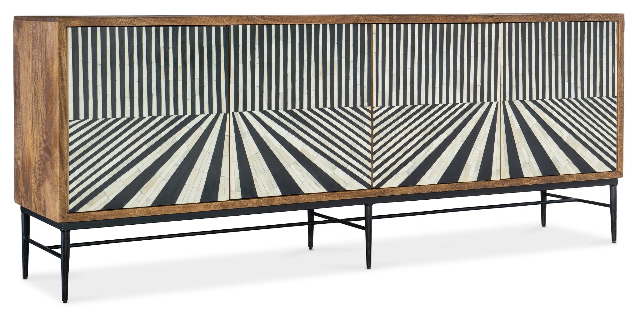 HookerCommerce & Market Linear Perspective Credenza