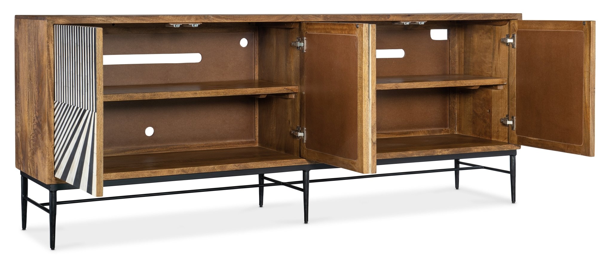 HookerCommerce & Market Linear Perspective Credenza