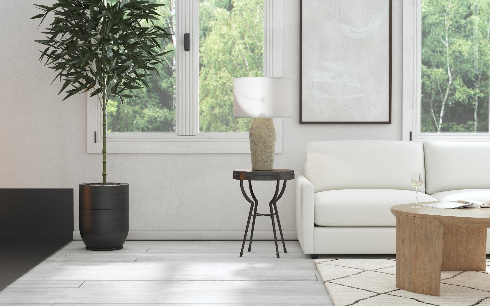 HookerCommerce & Market Metal Side Table