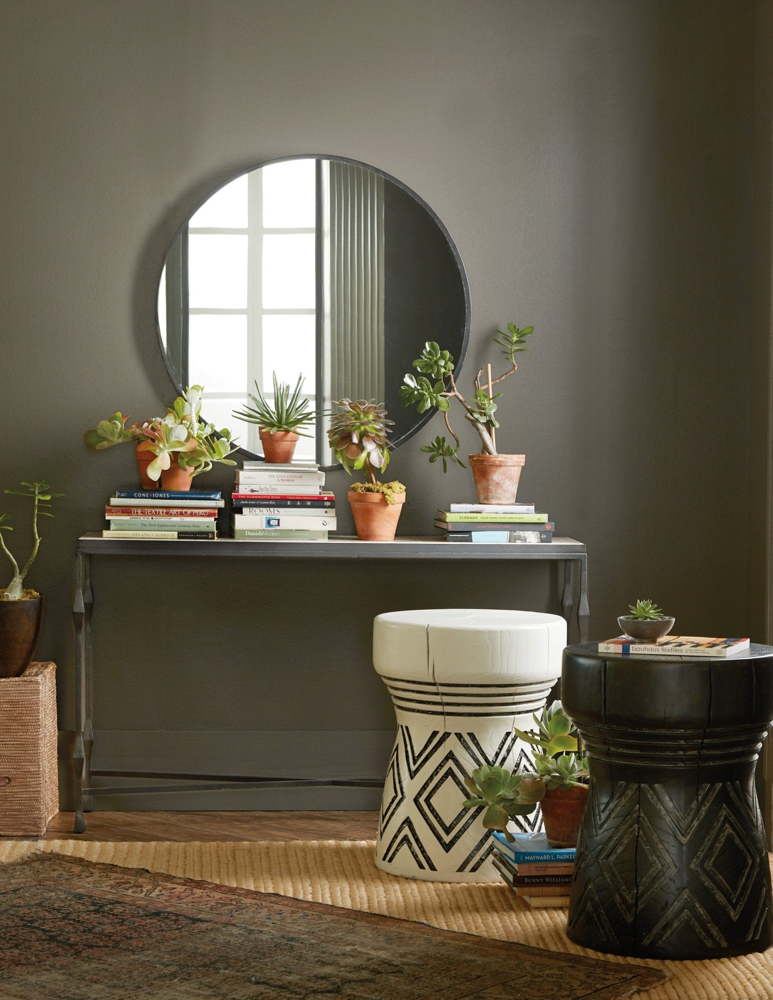HookerCommerce & Market Metal - Wood Console Table