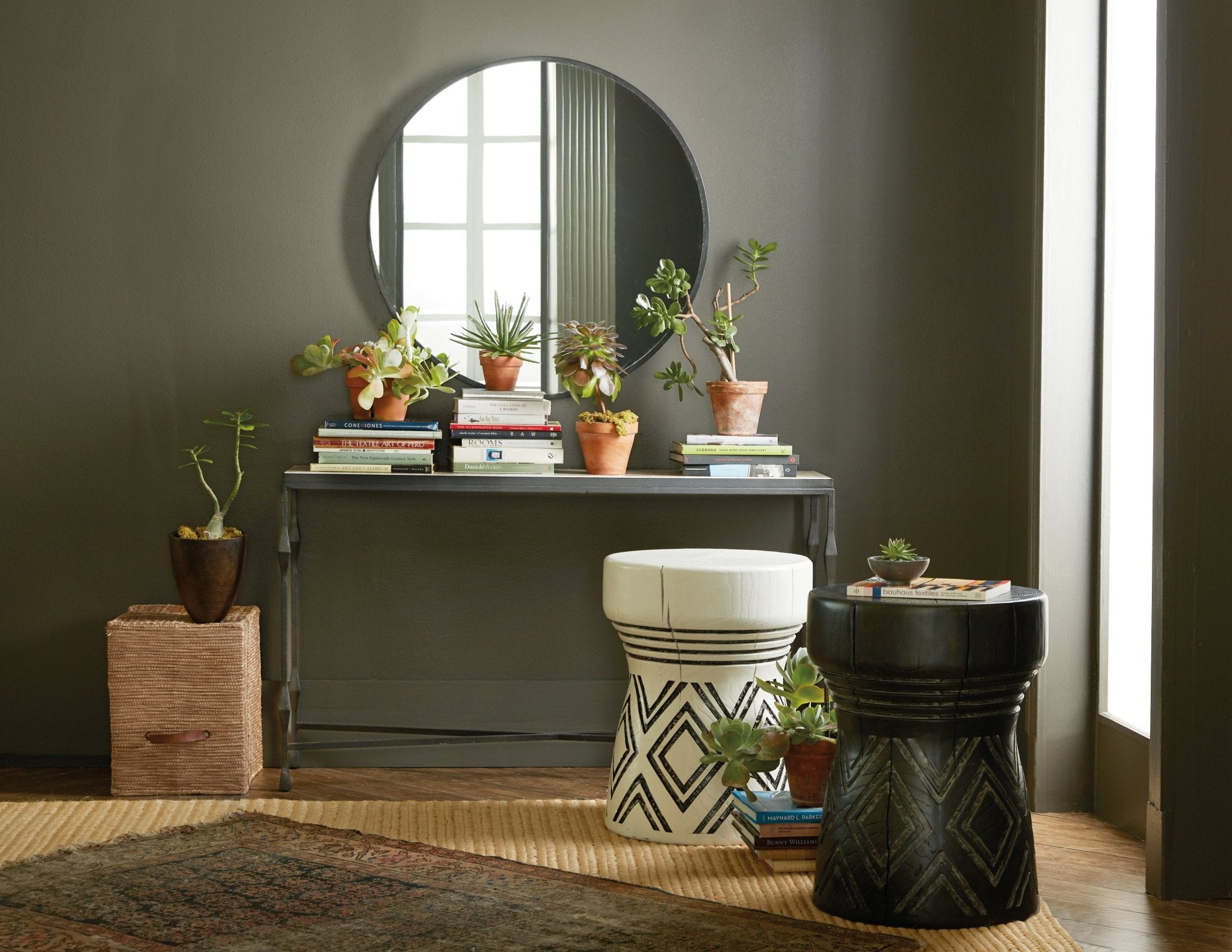 HookerCommerce & Market Metal - Wood Console Table