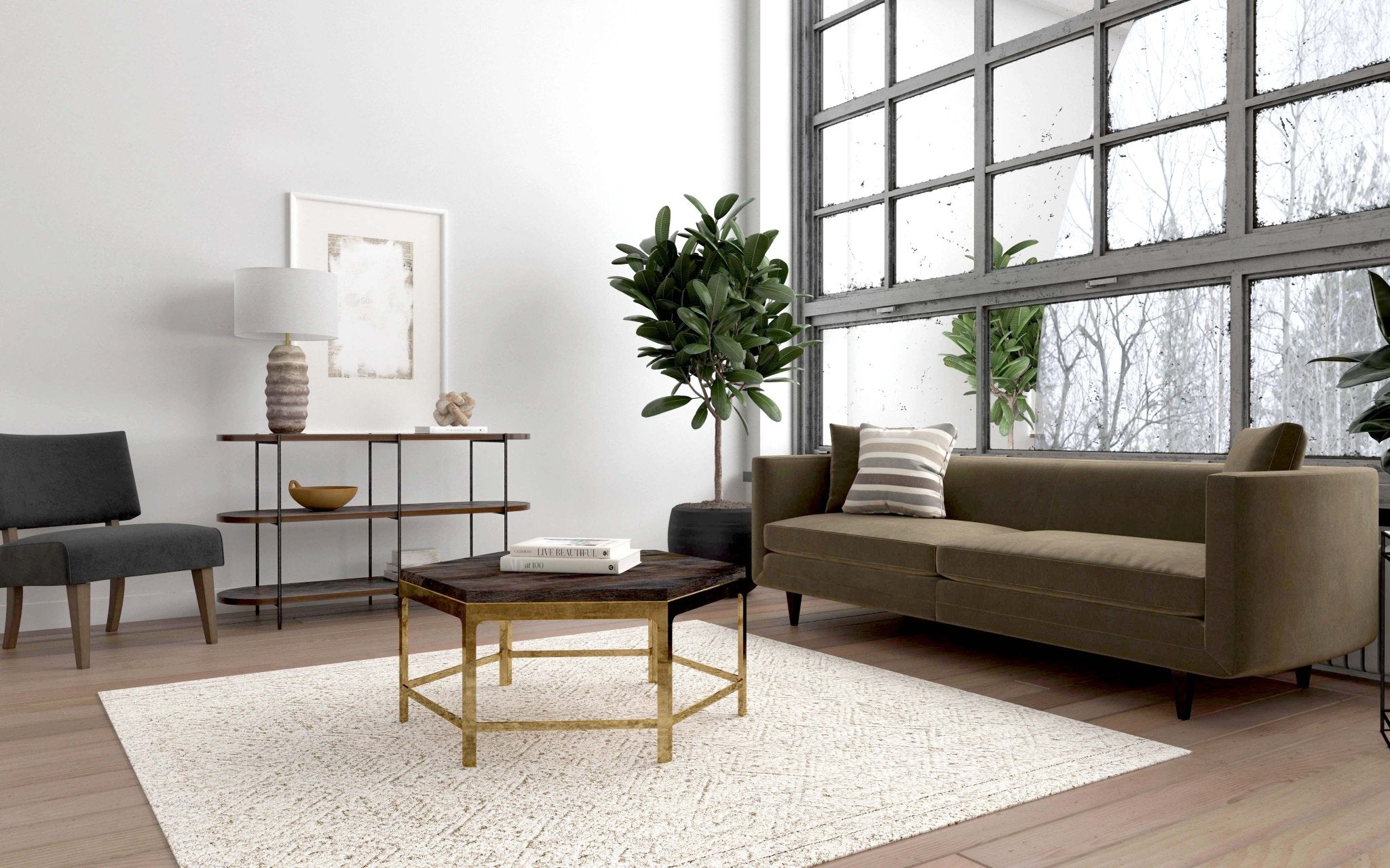 HookerCommerce & Market Octavius Cocktail Table